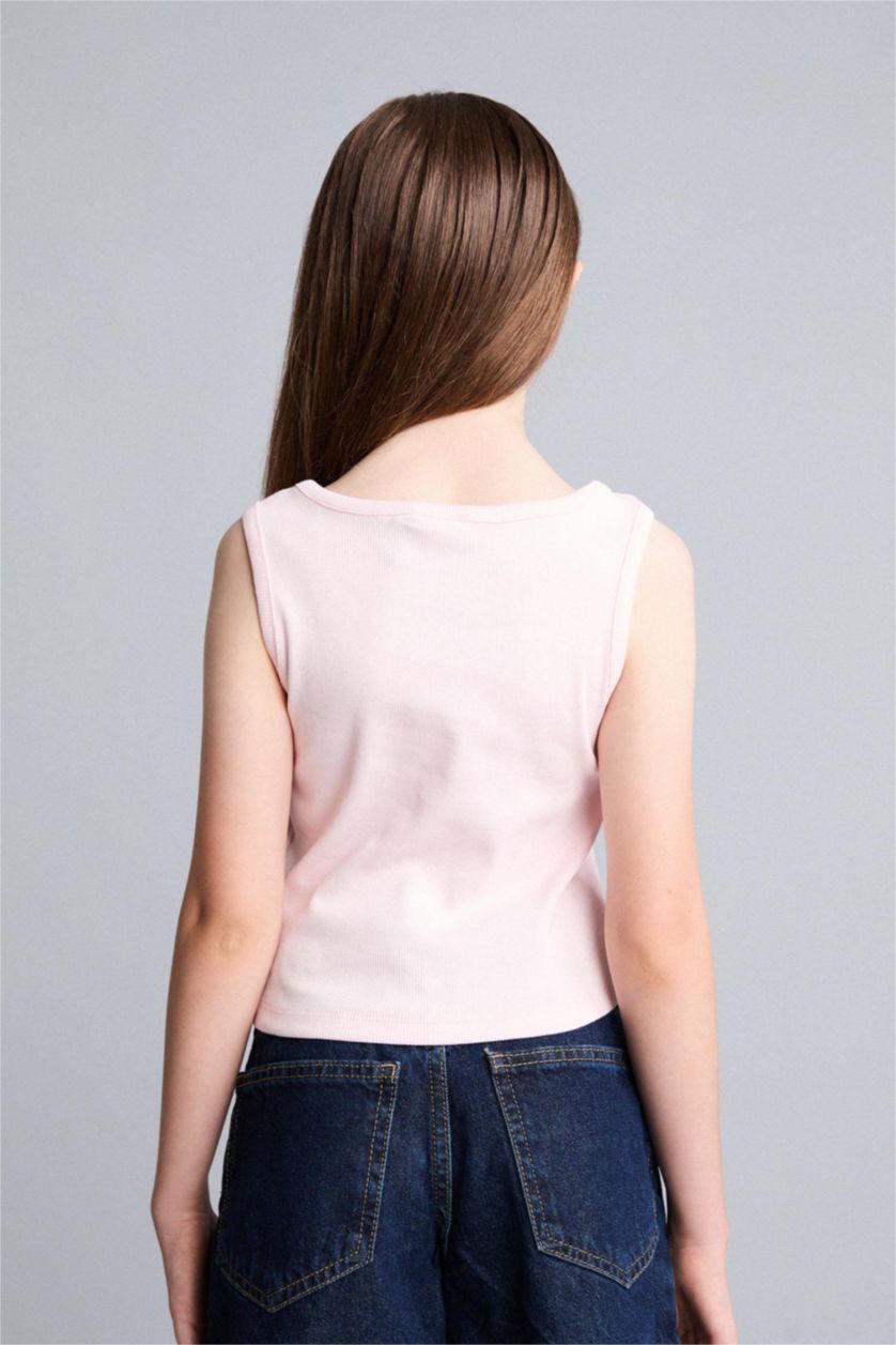 Young Girls - Teen Girls Light Pink Girl Tank Top
