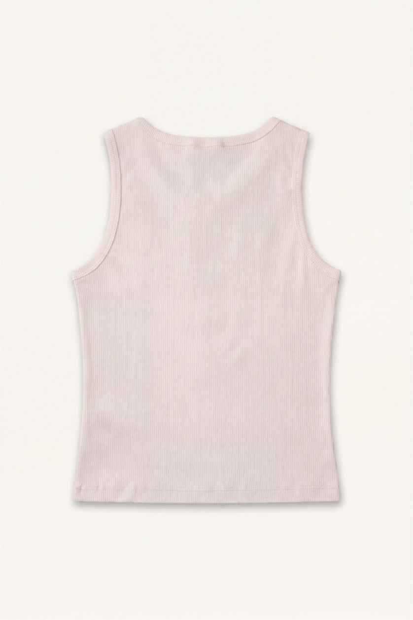Young Girls - Teen Girls Light Pink Girl Tank Top