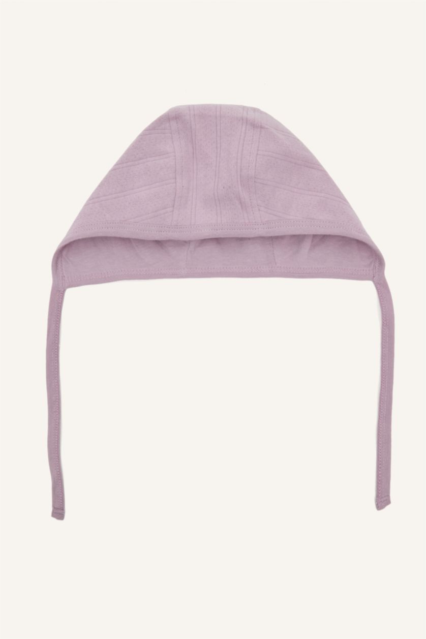 Baby Girls Light Lilac Baby Girl Cotton Hat