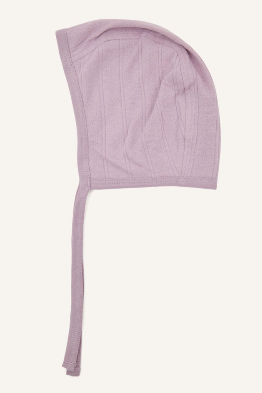 Baby Girls Light Lilac Baby Girl Cotton Hat