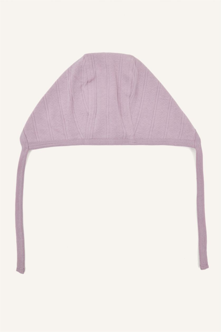 Baby Girls Light Lilac Baby Girl Cotton Hat