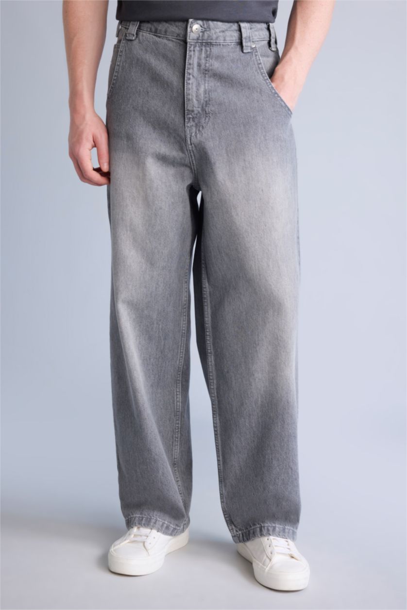 Men Grey Trousers