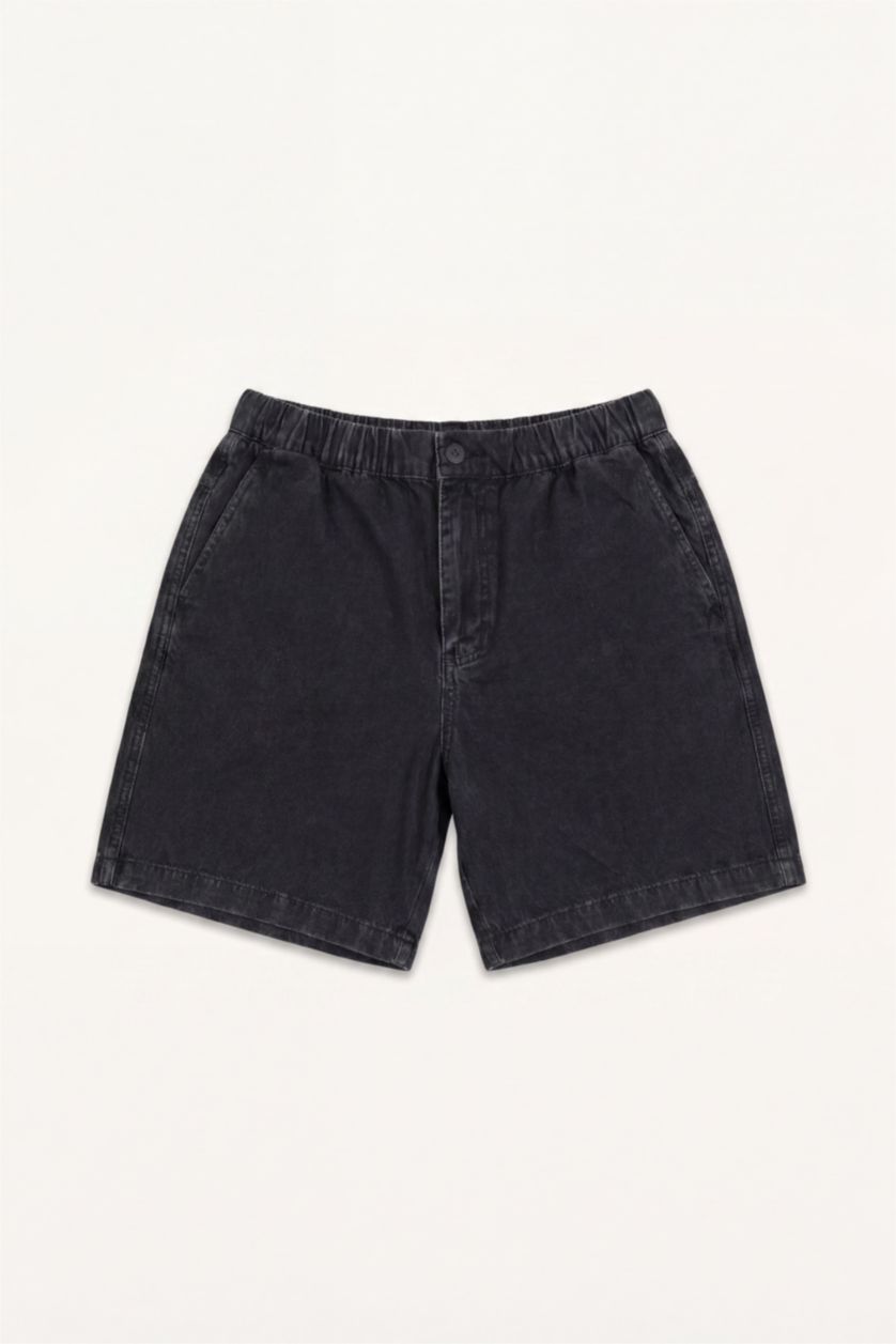 Men Black Relax Fit