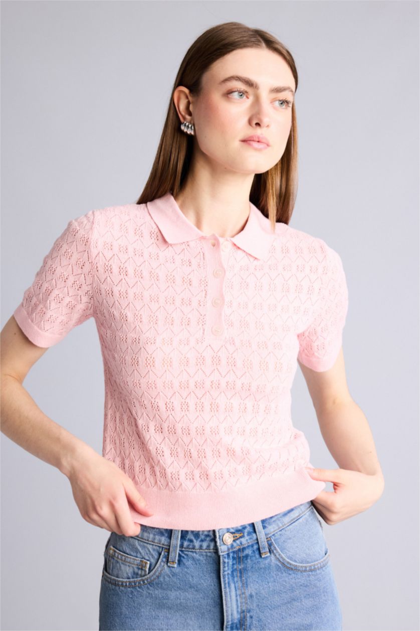 Women Pink Regular Fit Pullover