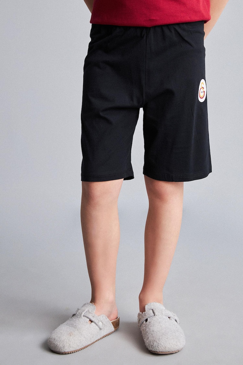 Young Boys - Teen Boys Red 100% Cotton Top Shorts 2 Piece Pyjama Set