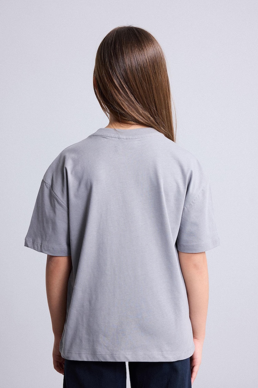 Young Girls - Teen Girls Grey Girl Kpop - Demon Hunters Oversize T-Shirt