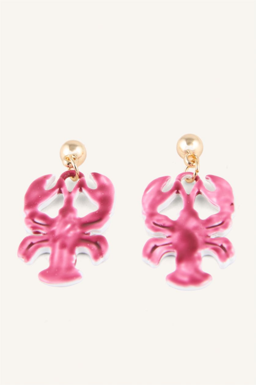 Women Pink Earring