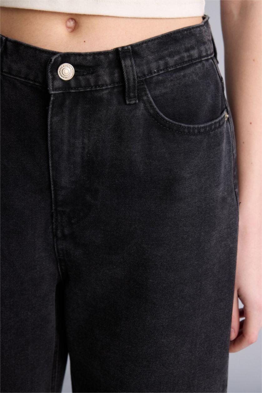 حريمي أنثرا بنطلون وايد ليج برجل واسع