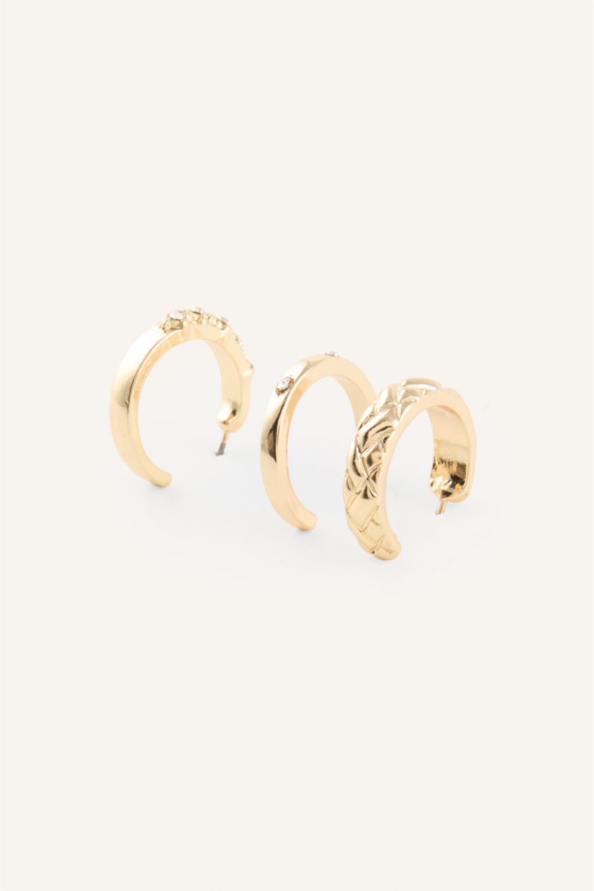 Women Altın 6 piece Earring