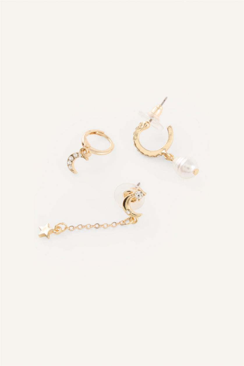 Women Altın 6 piece Earring