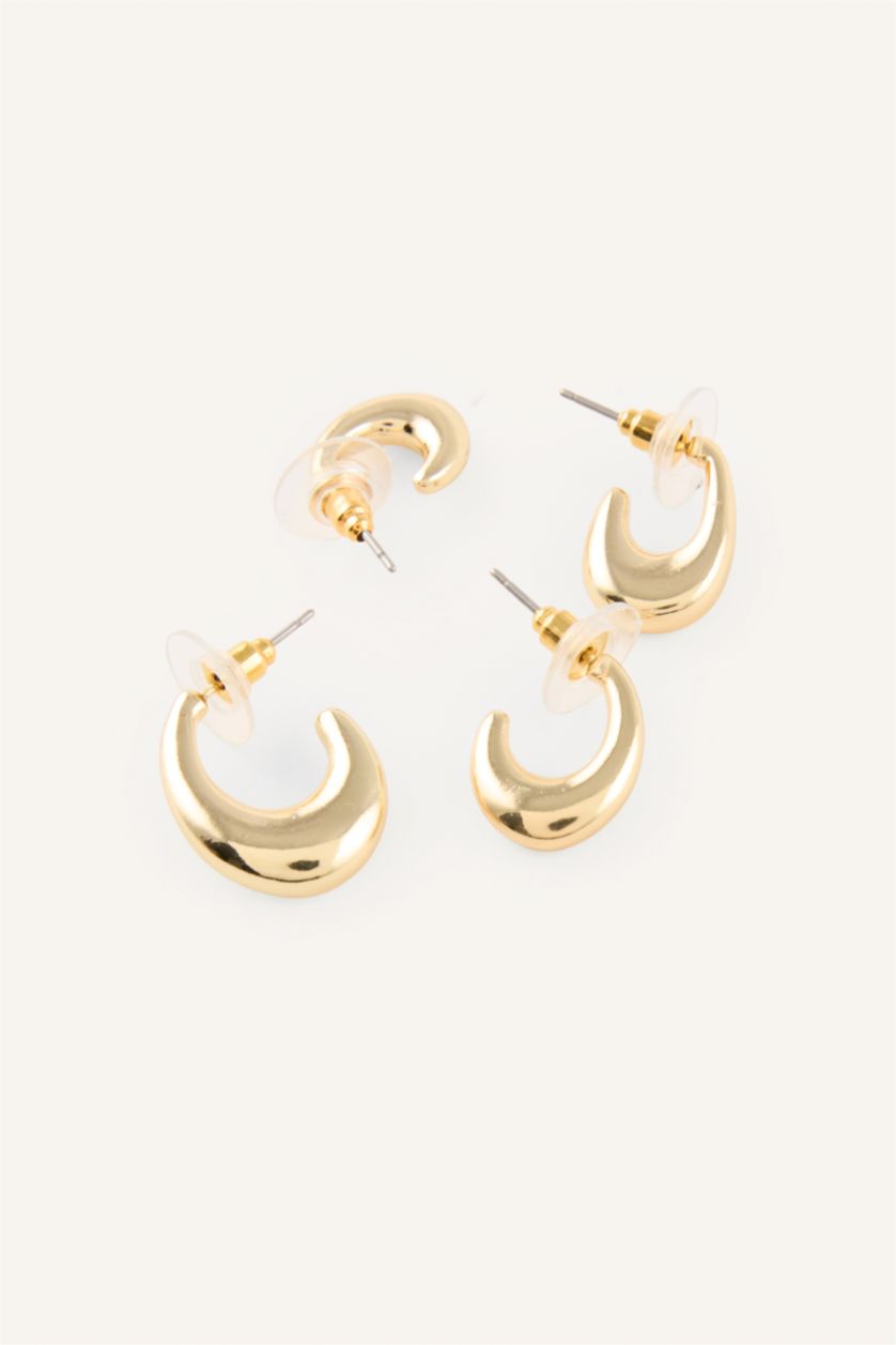 Women Altın 5 Piece Earring