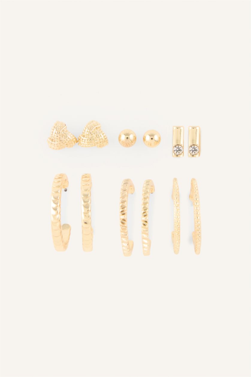 Women Altın 6 piece Earring