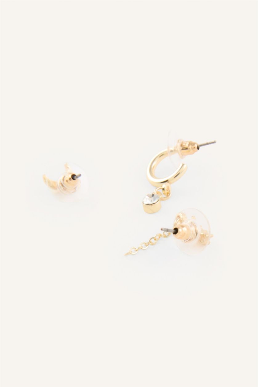 Women Altın 9 piece Earring