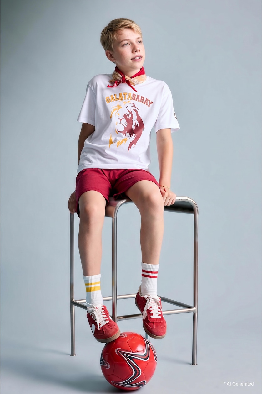 Young Boys - Teen Boys White Boy Top Shorts 2 Piece Pyjama Set