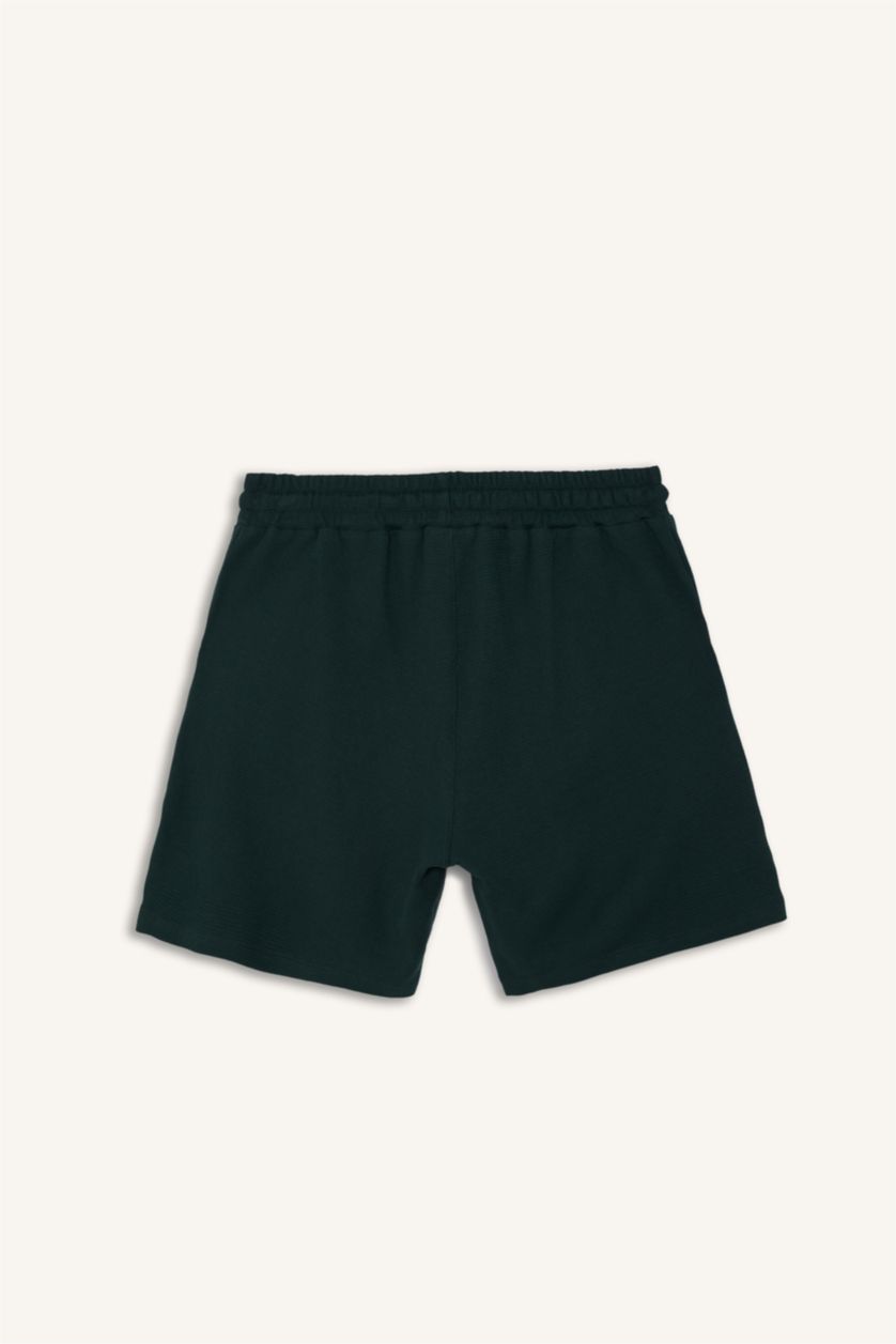 Erkek Ekru %100 Pamuklu 2'Li Pijama Takımı