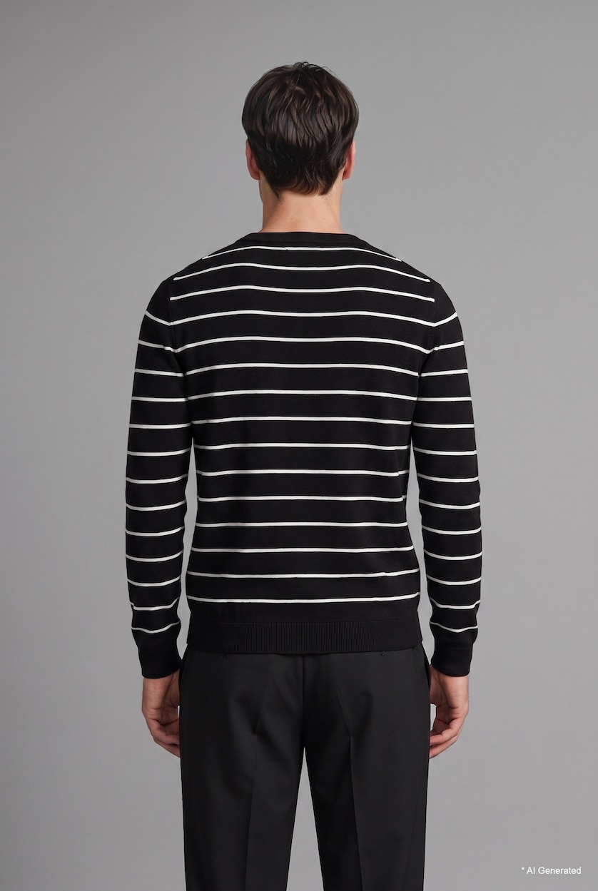 HOMME Noir Pull