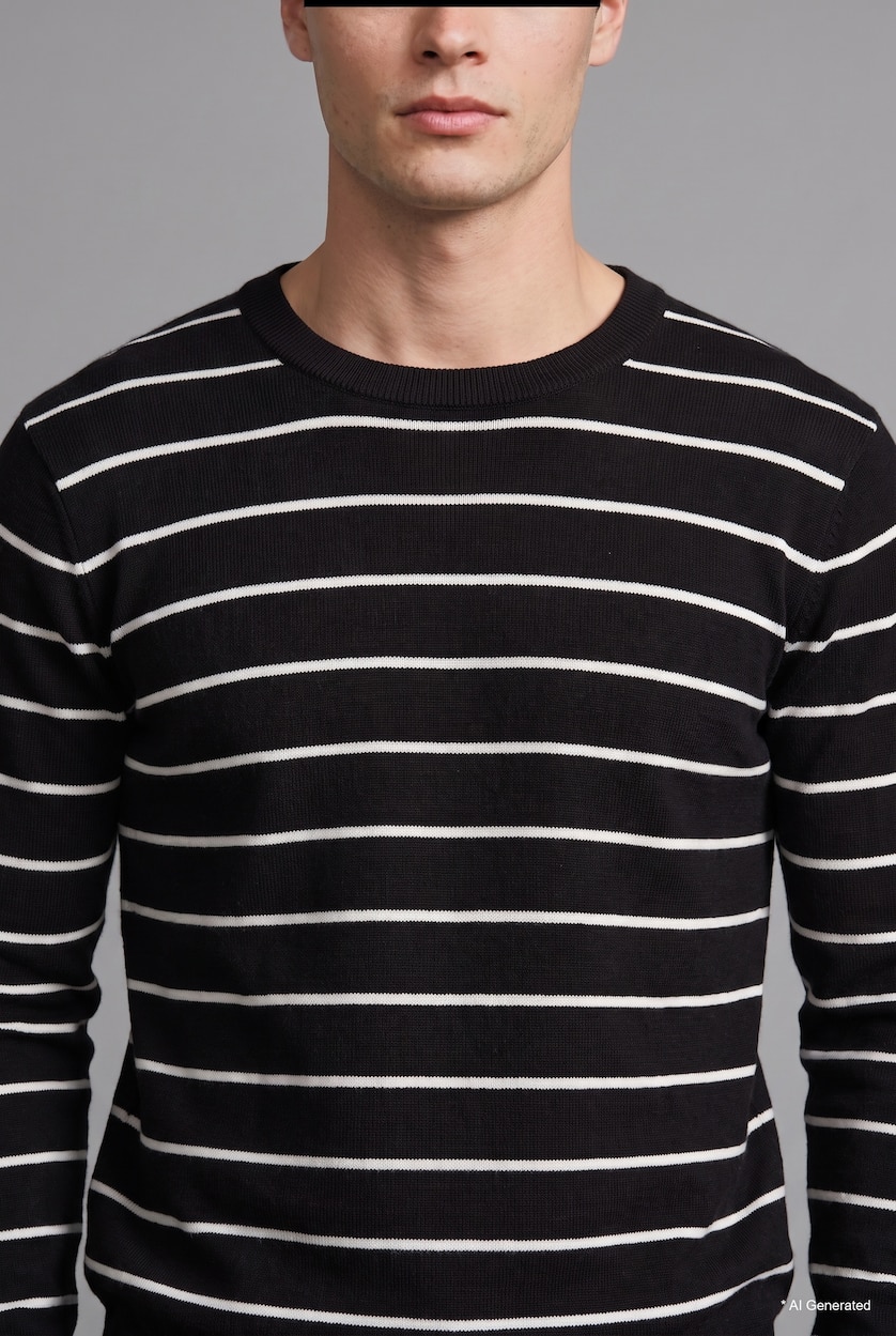 HOMME Noir Pull