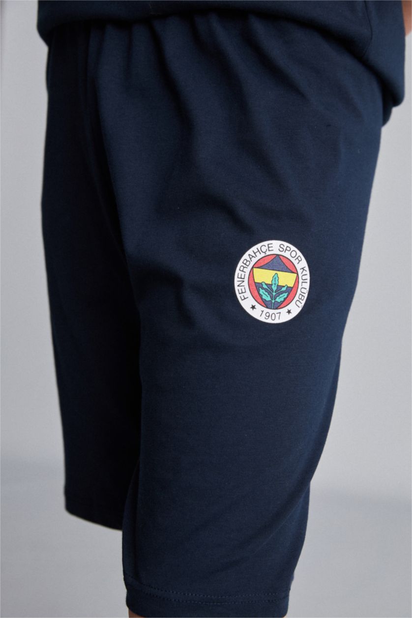 Erkek Çocuk - Genç Erkek İndigo 2'li Pijama Takımı Erkek Çocuk