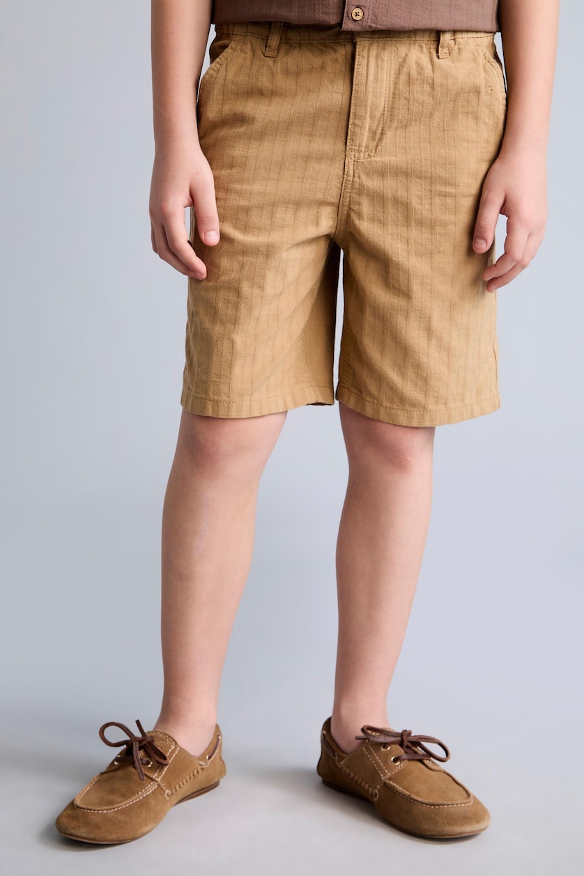 Young Boys - Teen Boys Beige Boy Regular Fit Shorts