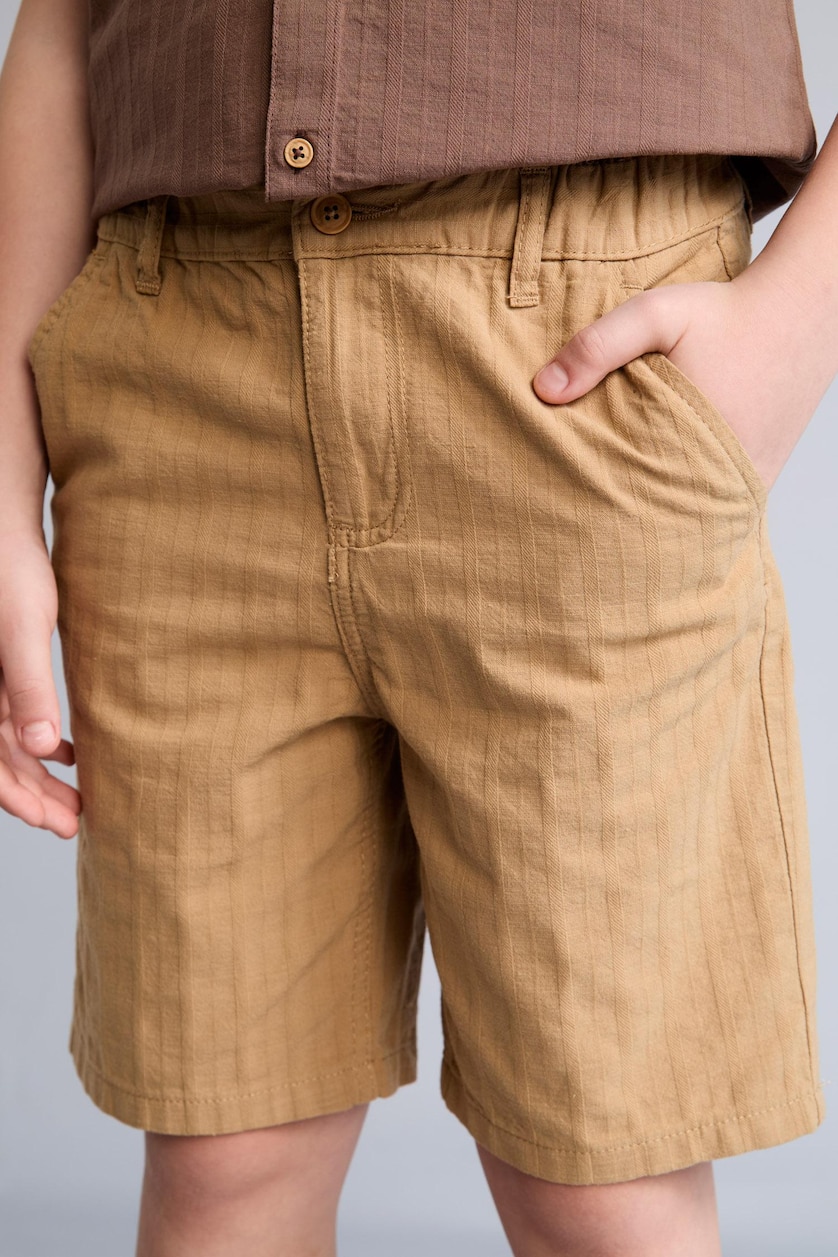 Young Boys - Teen Boys Beige Boy Regular Fit Shorts