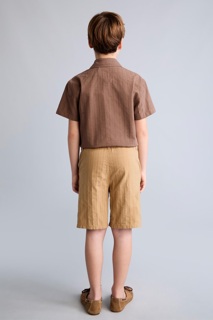 Young Boys - Teen Boys Beige Boy Regular Fit Shorts