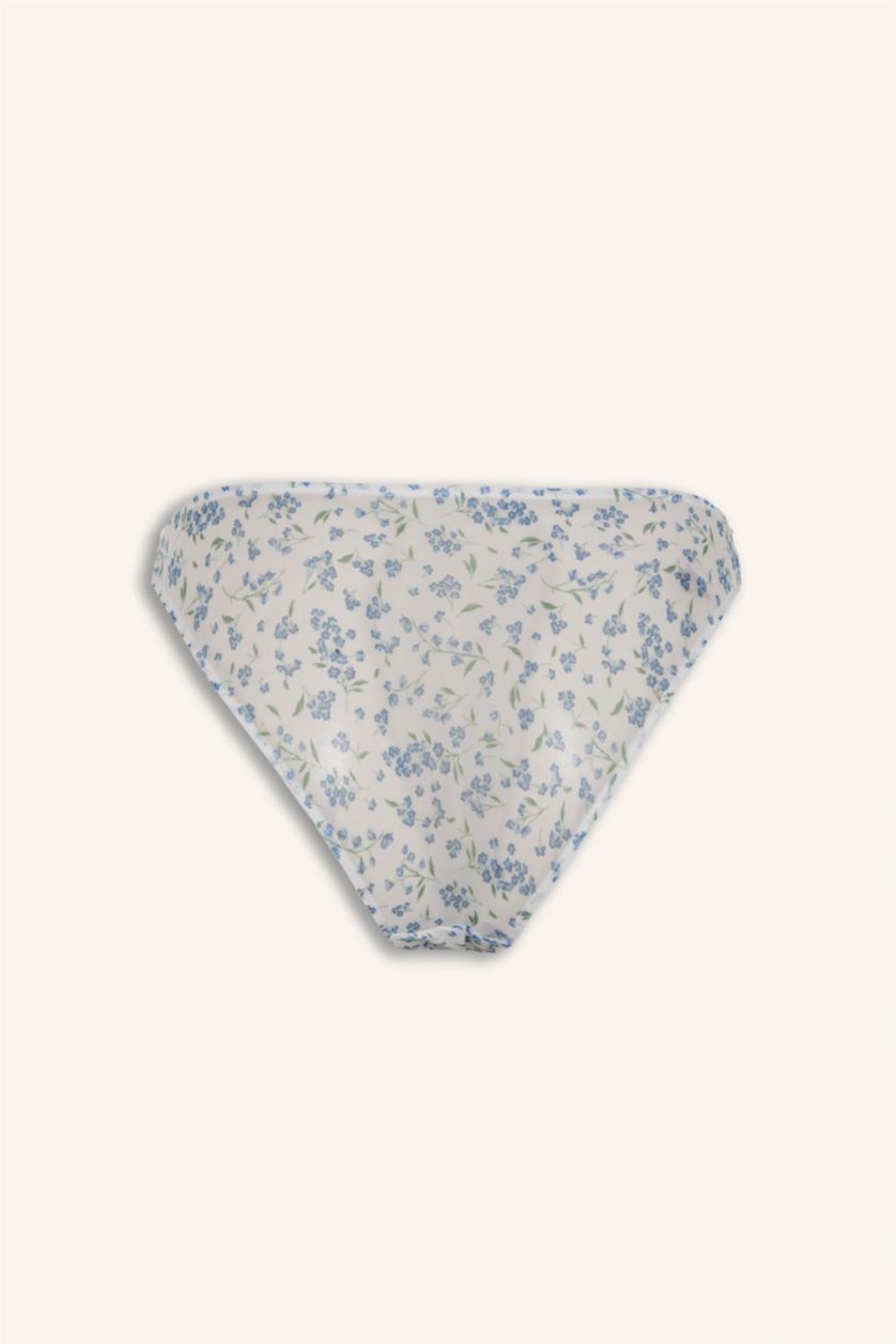 WOMAN Light Blue Tulle Slip Panty