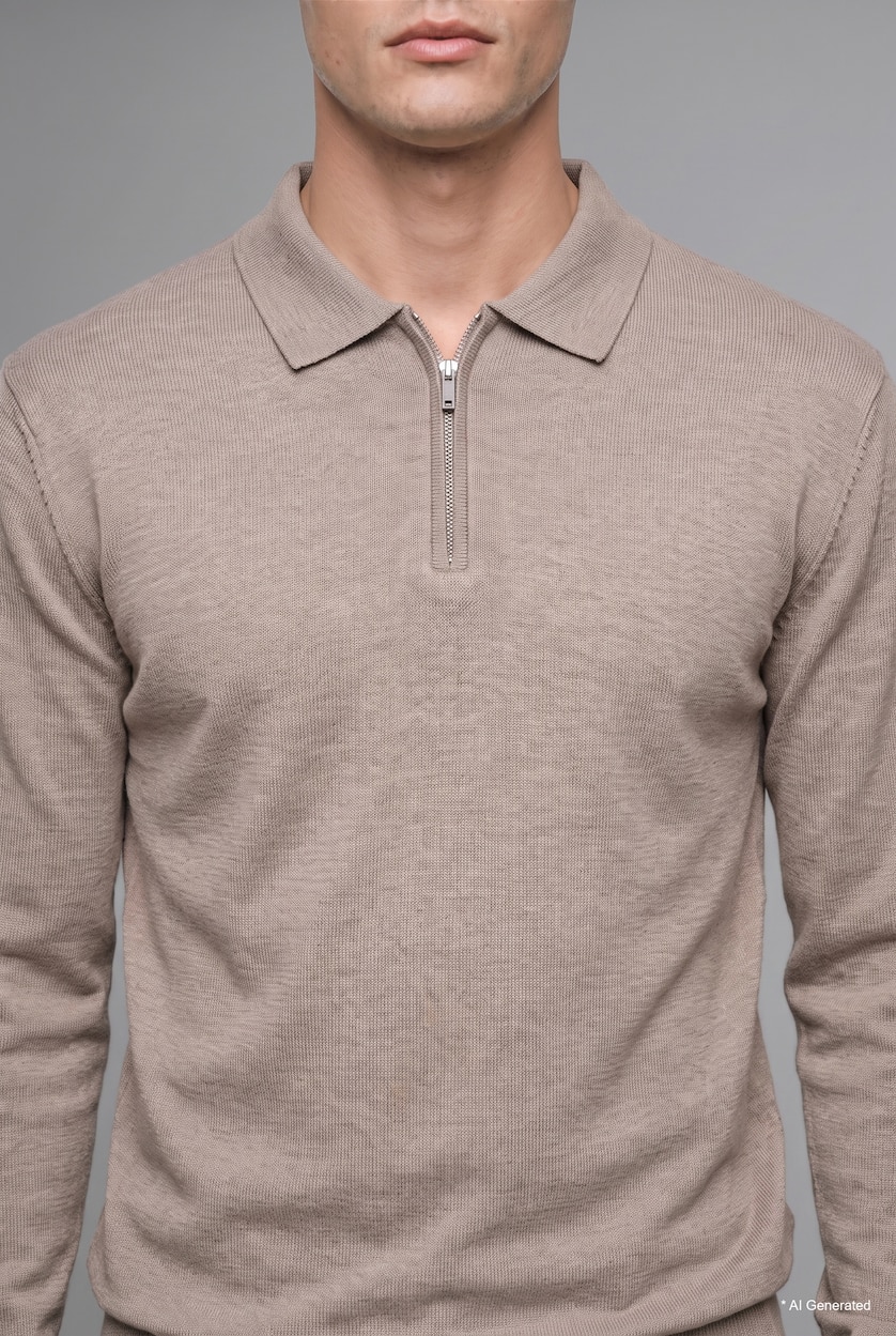 HOMME Beige Pull