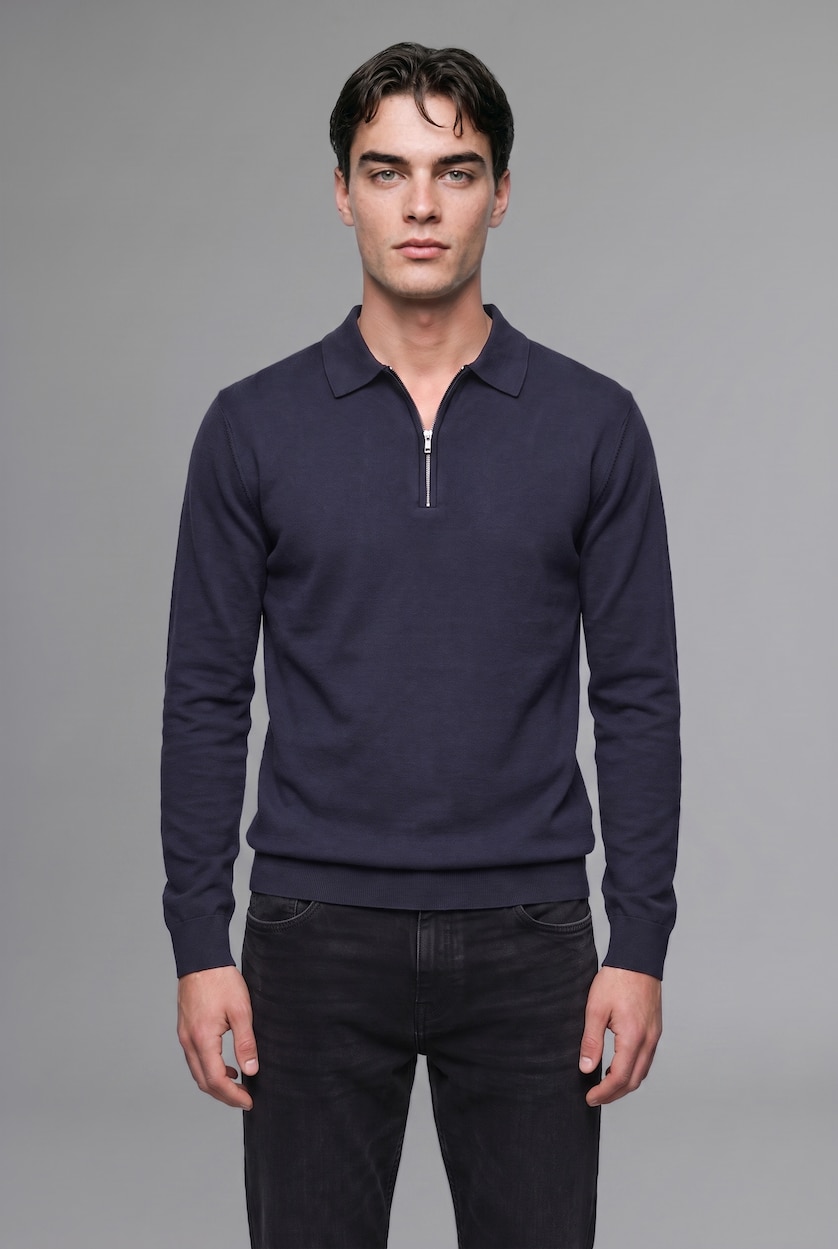 MAN NAVY Pullover