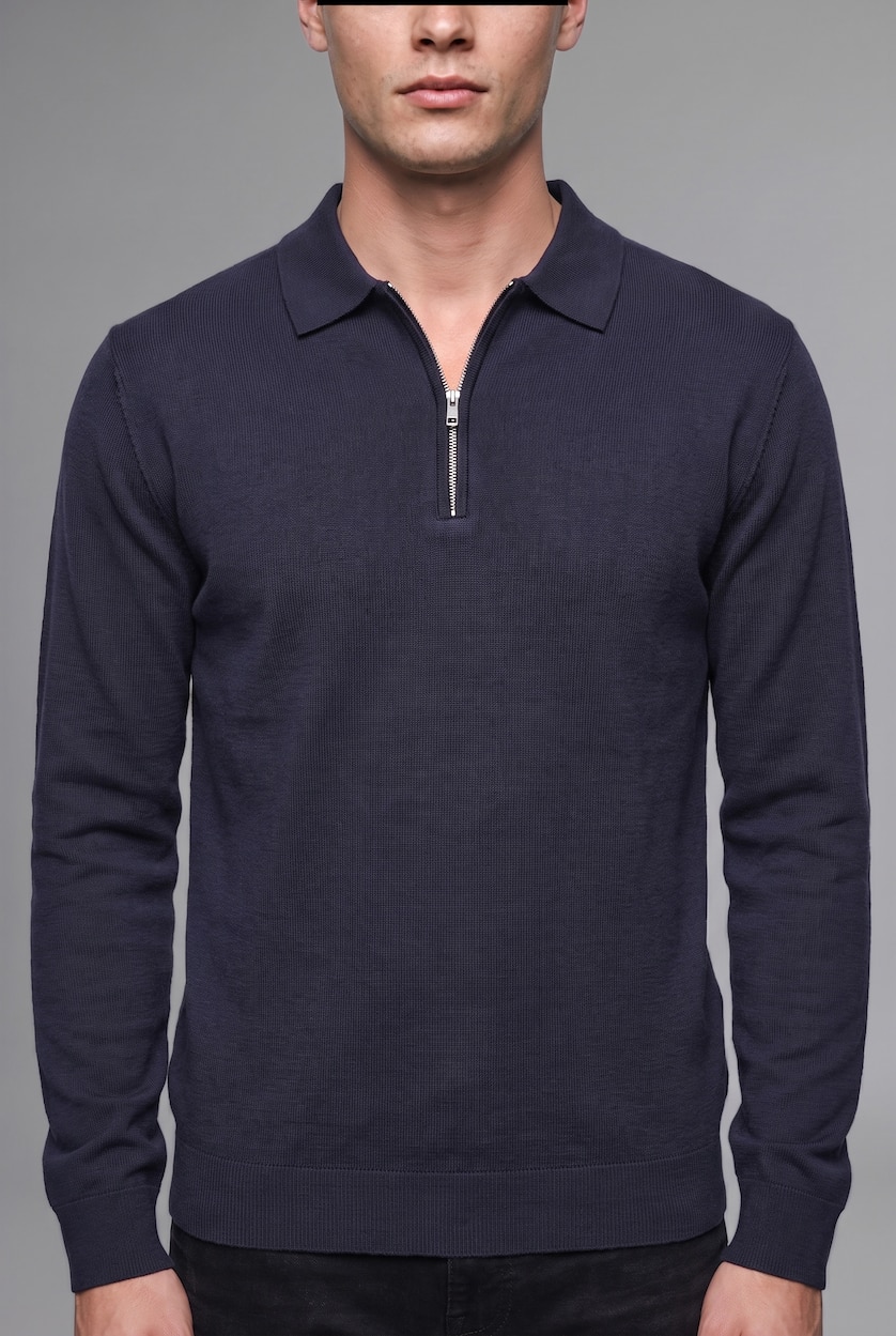 MAN NAVY Pullover