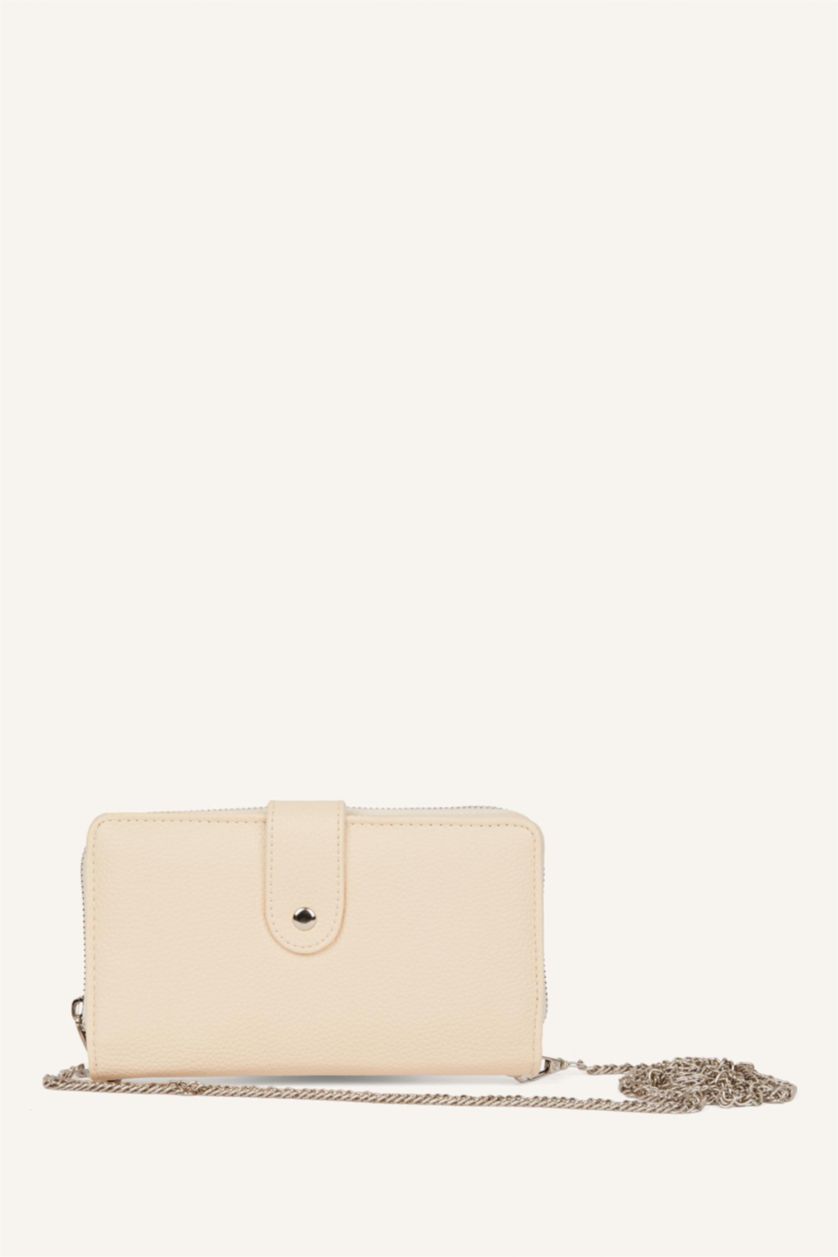 WOMAN Beige Crossbody Bag