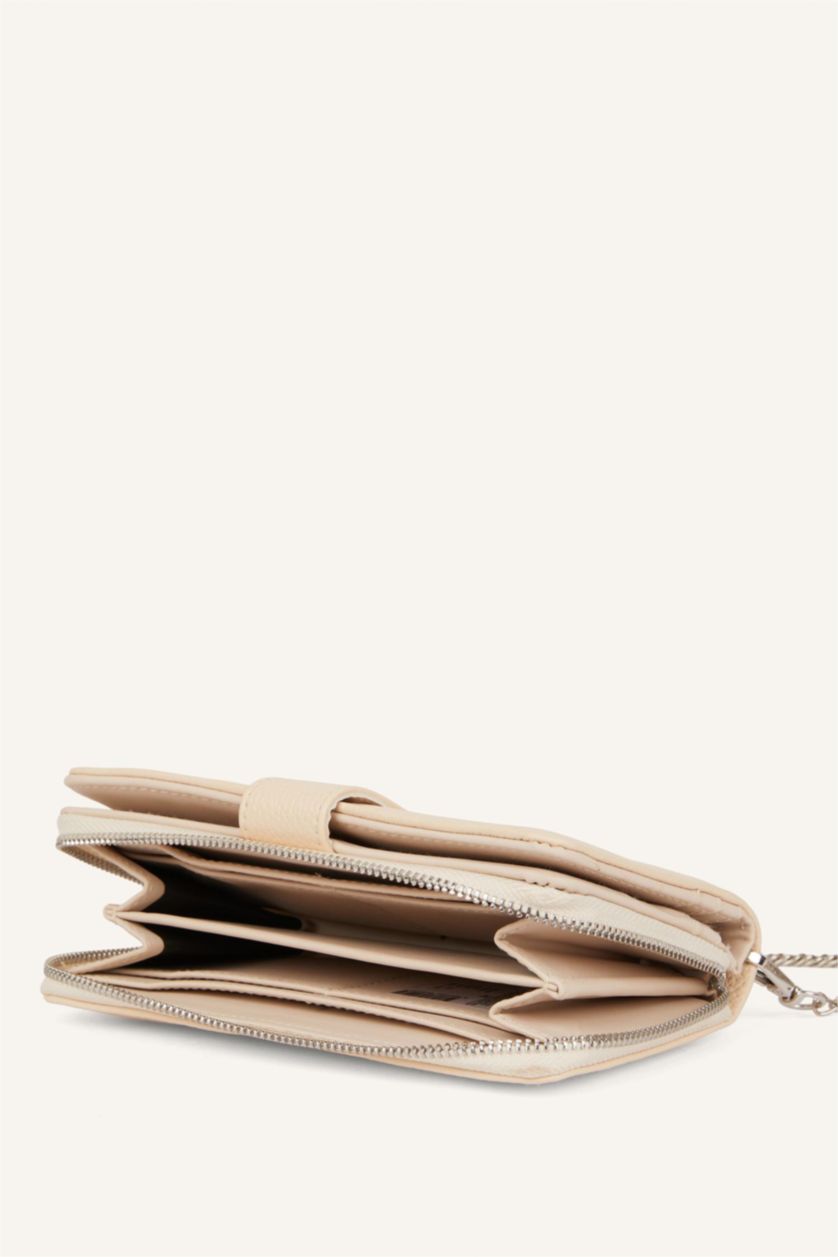 WOMAN Beige Crossbody Bag