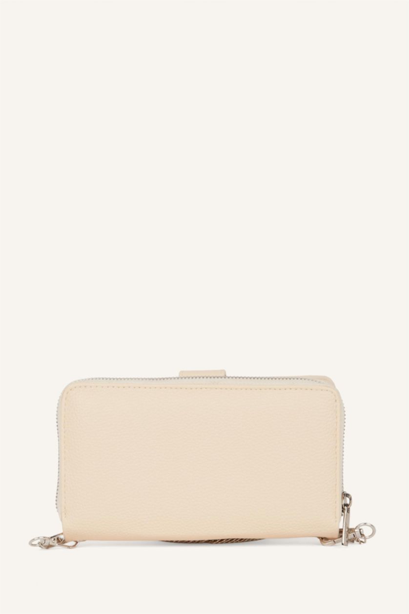 WOMAN Beige Crossbody Bag