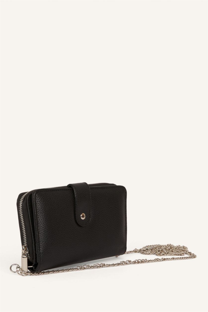 WOMAN Black Crossbody Bag