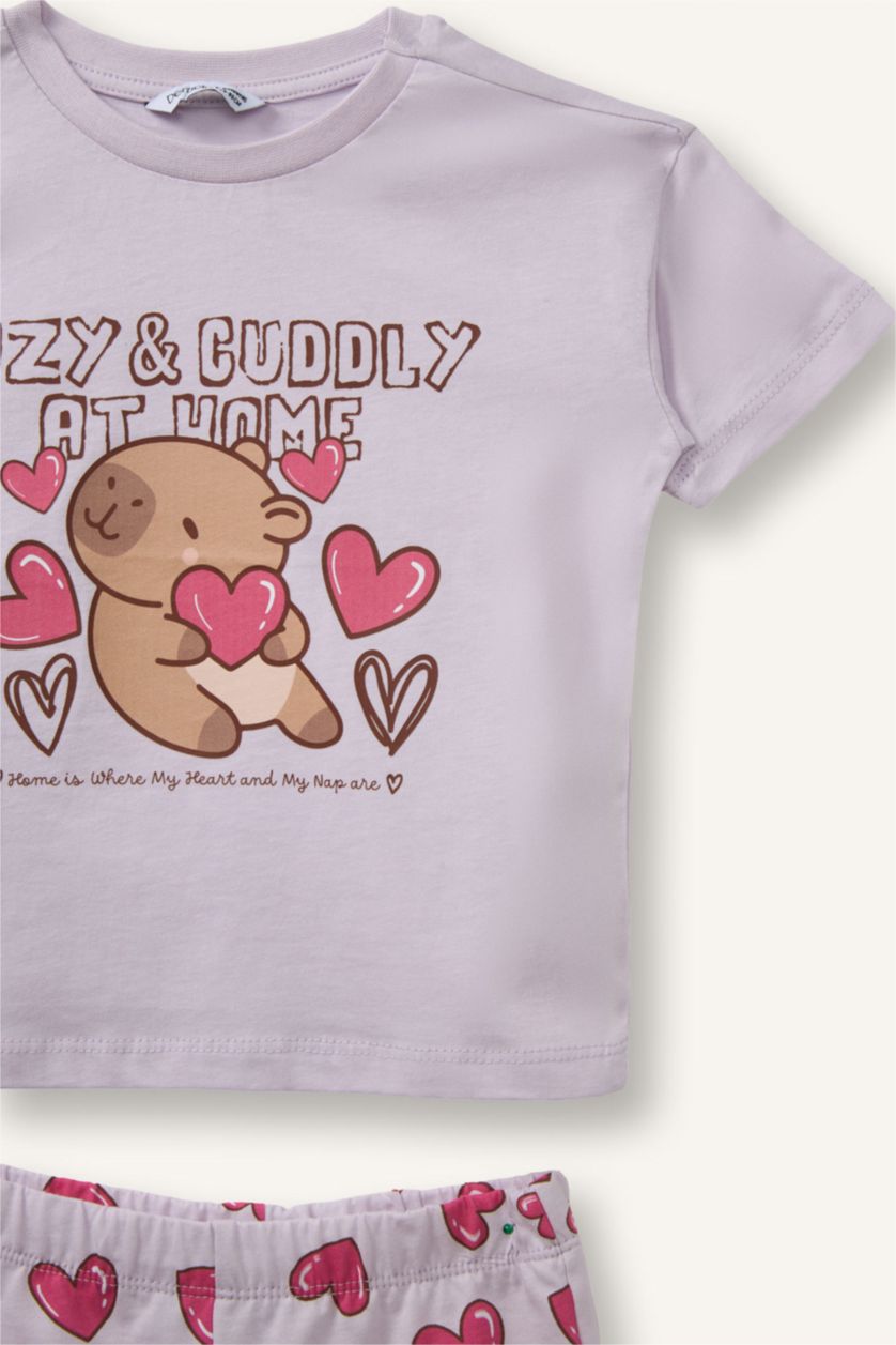 Kız Bebek Pembe 2'Li Takım Kız Bebek