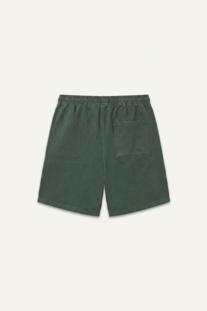 Men Dark Green Relax Fit