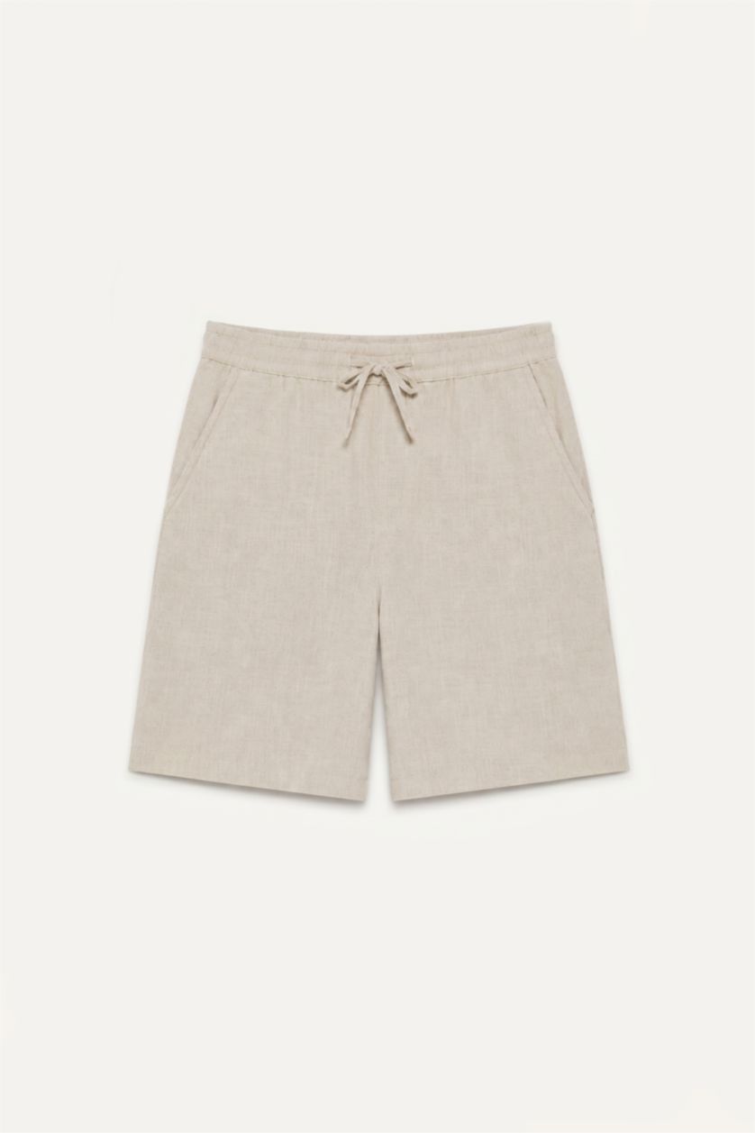 Men Stone Baggy Fit Bermuda Shorts