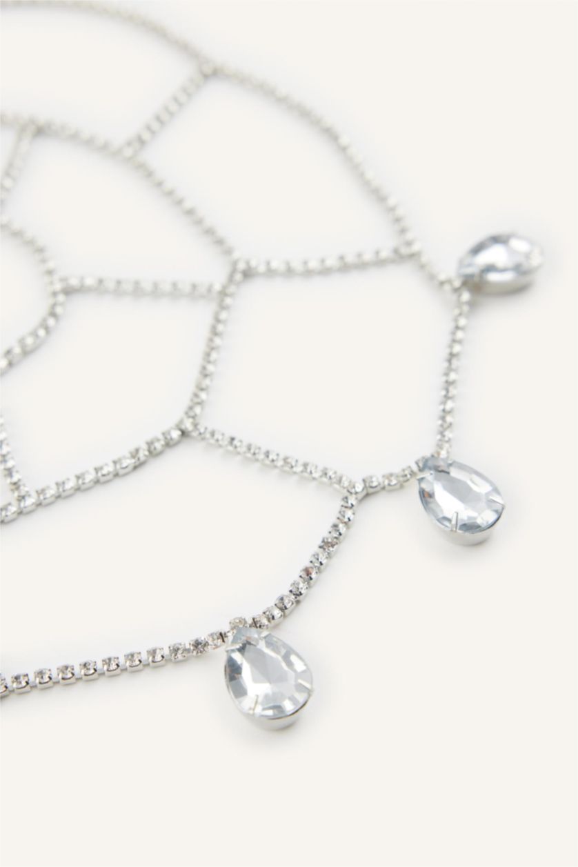 Women Gümüş Woman Silver Hair Accessory