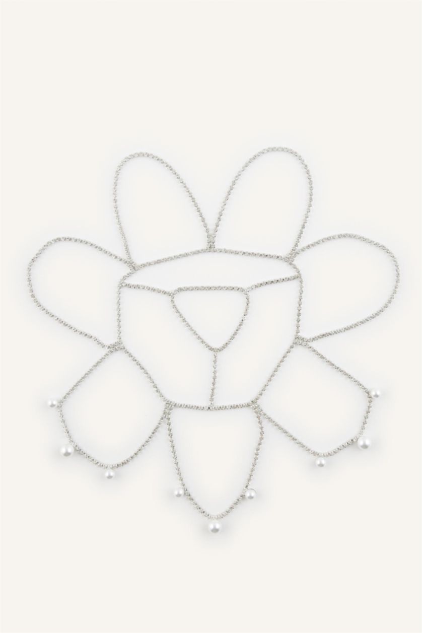 Women Gümüş Woman Silver Hair Accessory