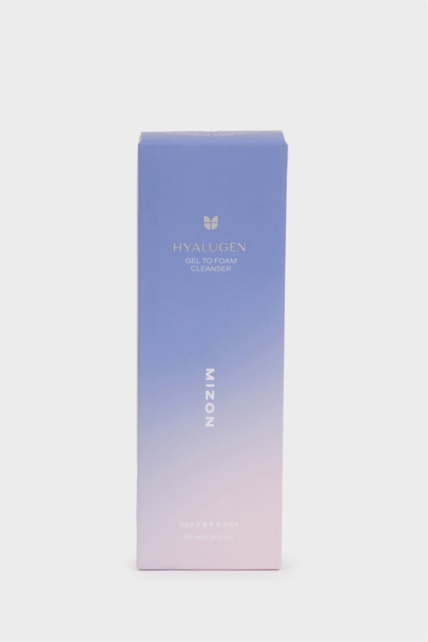 Woman White Mizon Hyalugen Gel To Foam Cleanser Moisturizing Facial Cleanser 100 ml