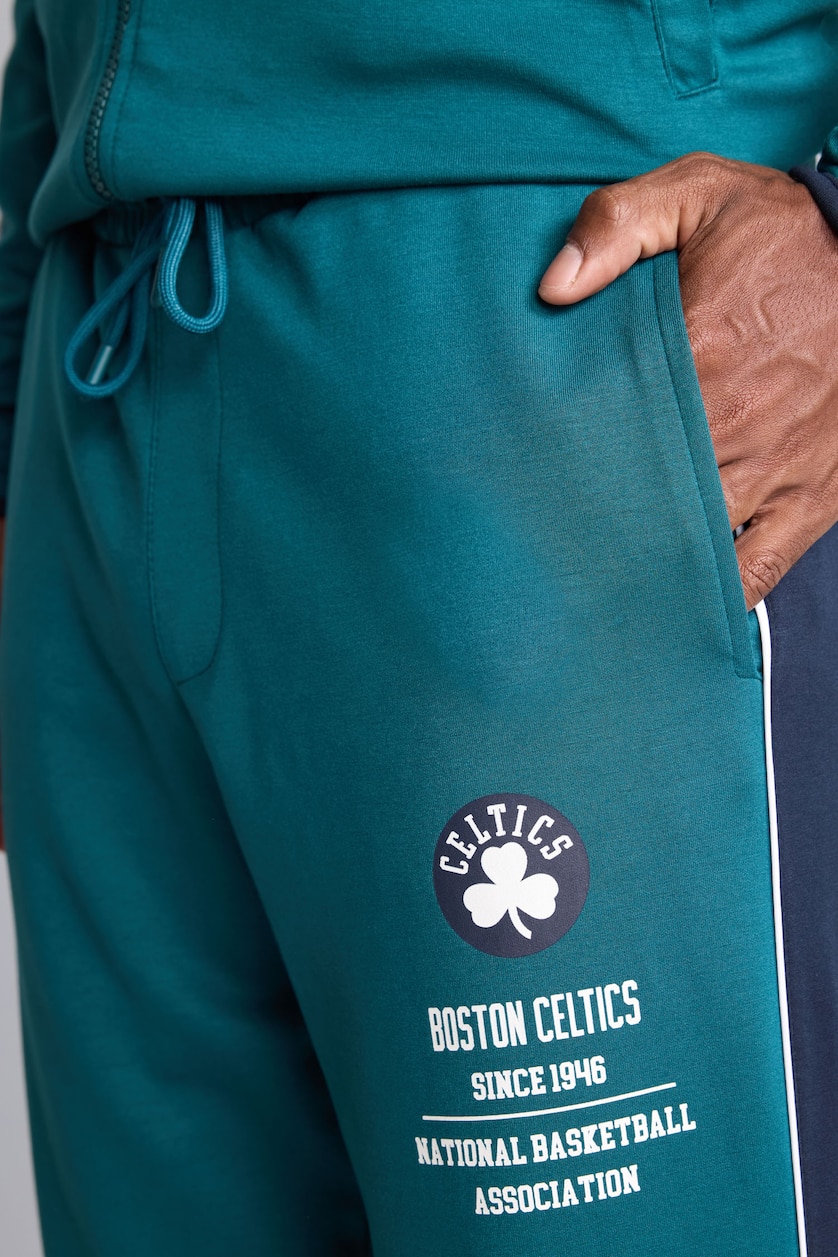 MAN Green Standard Fit Scuba Fabric Jogger