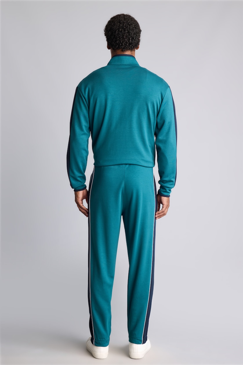 MAN Green Standard Fit Scuba Fabric Jogger