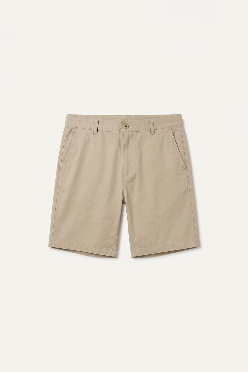 Erkek Taş Relaxed Fit Bermuda Şort