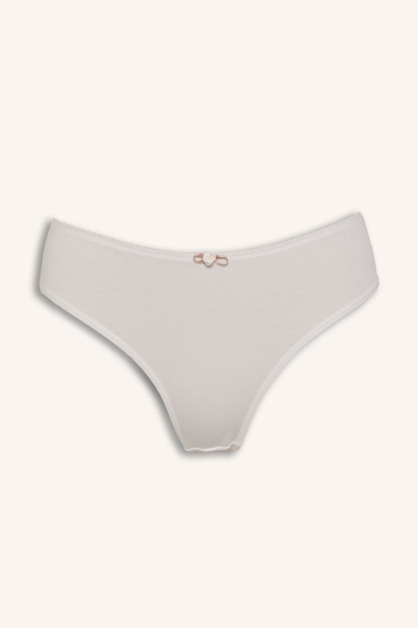 WOMAN Brown 5 Piece Panties Set