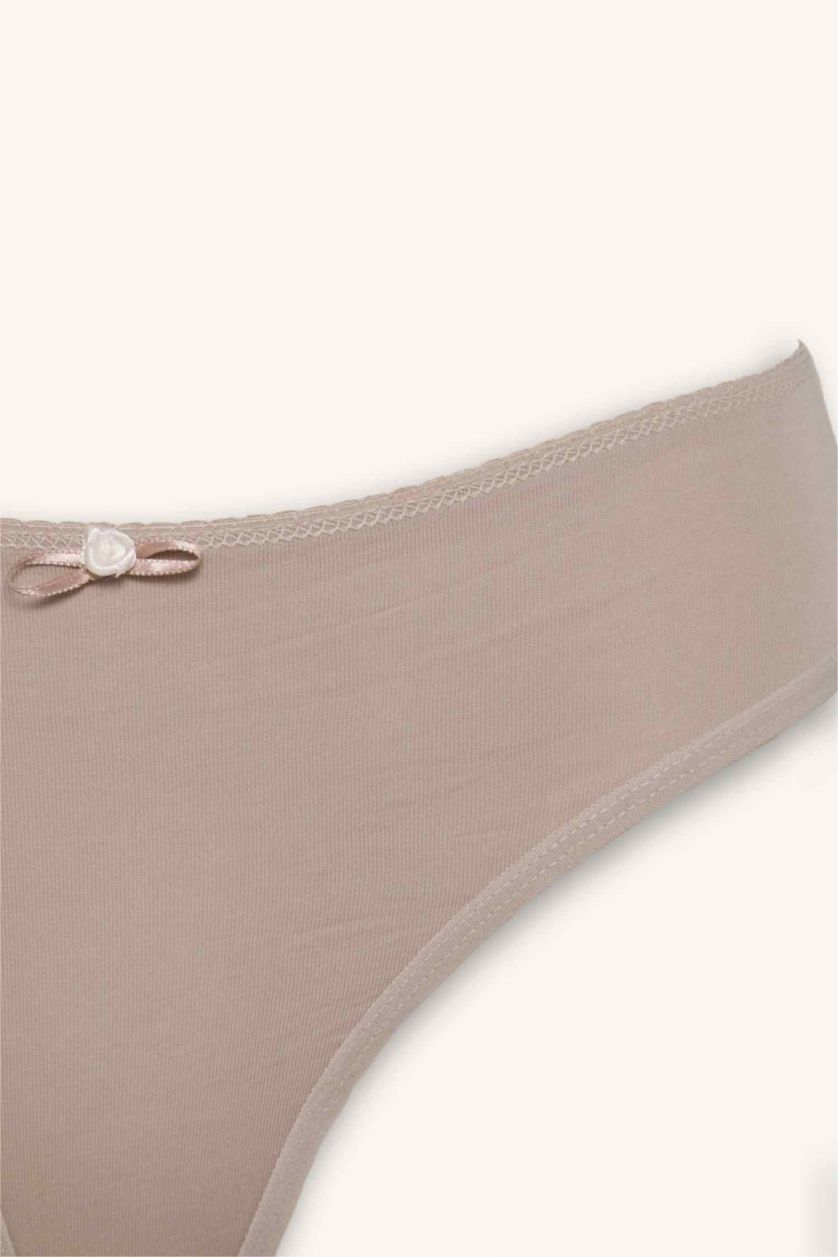 WOMAN Brown 5 Piece Panties Set