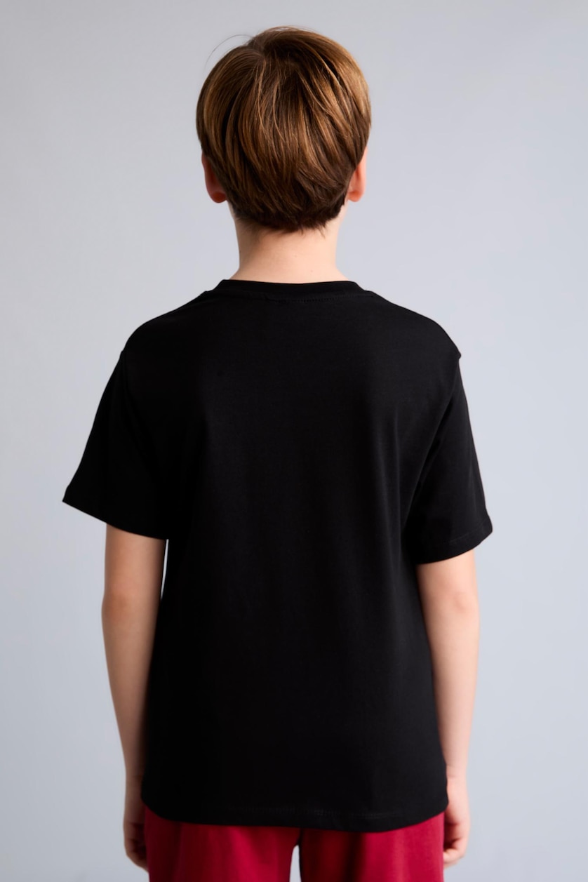 Young Boys - Teen Boys Black Boy Regular Fit Short Sleeve T-Shirt