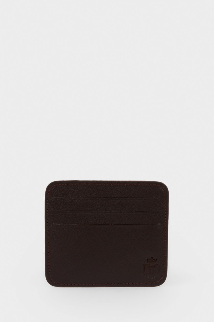 Erkek Kahve Erkek Deri Kartlık