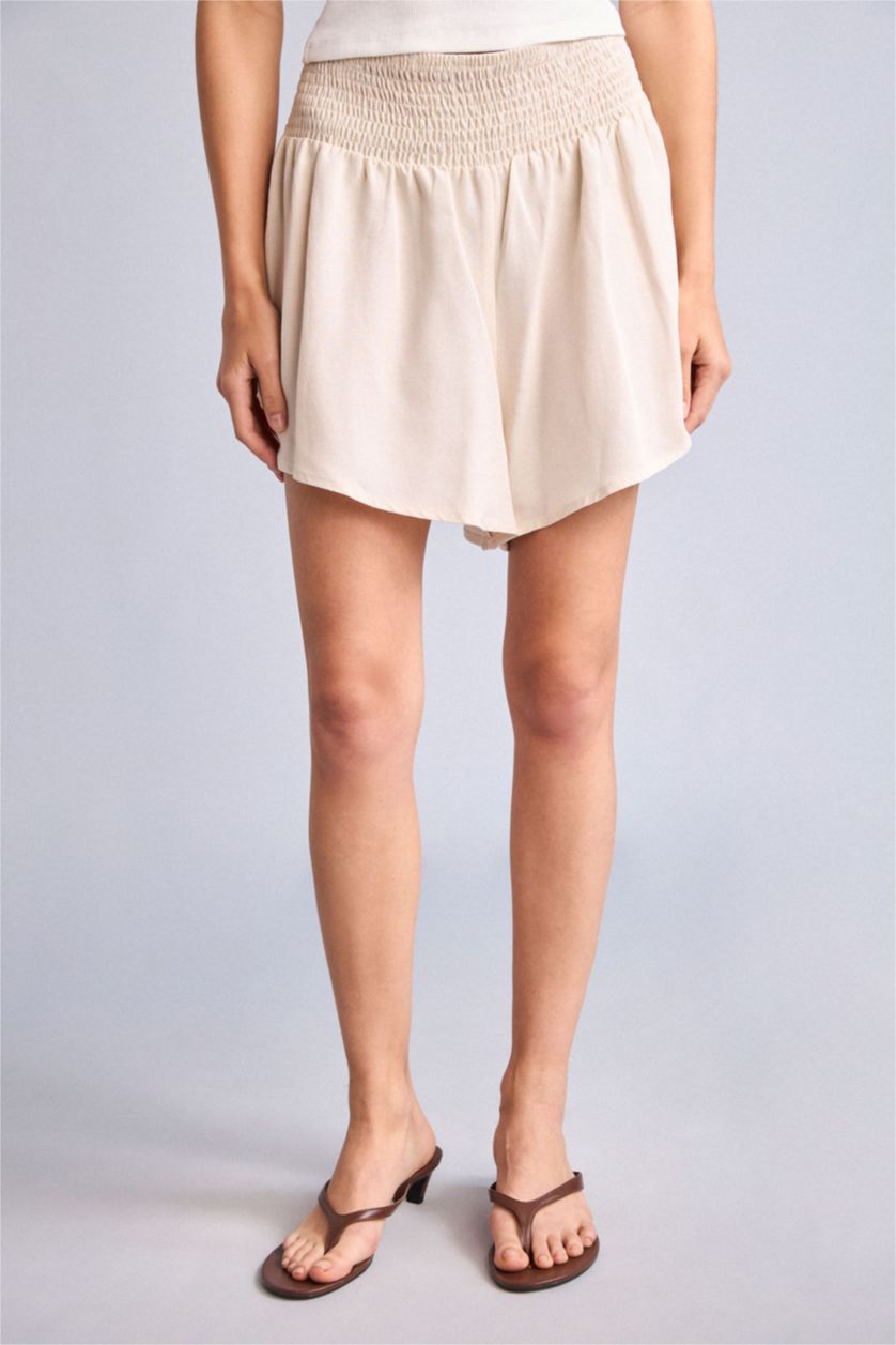 Women Sand Linen Blended