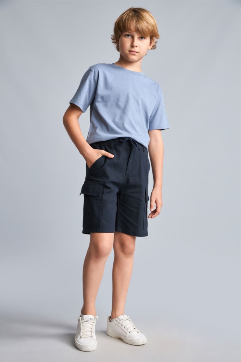 Young Boys - Teen Boys NAVY Boy Regular Fit Shorts