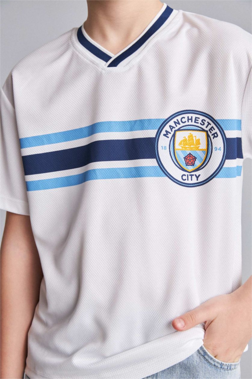 Young Boys - Teen Boys White New Regular Fit Short Sleeve T-Shirt