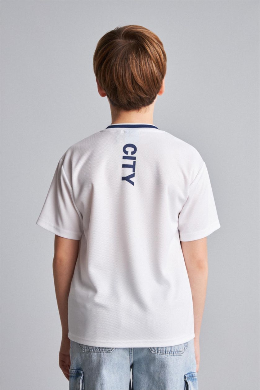 Young Boys - Teen Boys White New Regular Fit Short Sleeve T-Shirt